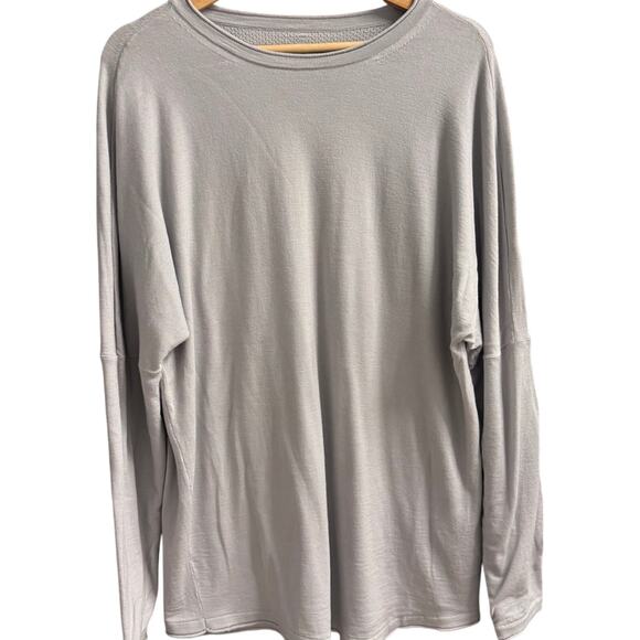 Nike ESC Long-Sleeve Knit Top In Grey Size Large Retail $450 - Picture 1 of 5